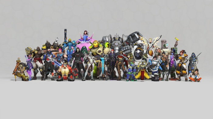 Overwatch Heroes Anniversary 8K