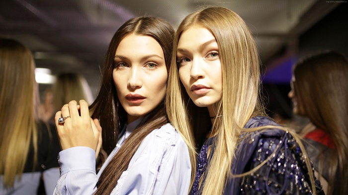 Bella Hadid and Gigi Hadid 4K