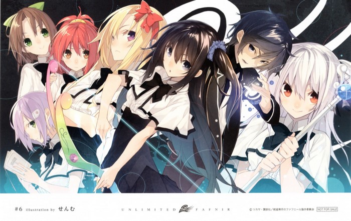 Unlimited Fafnir characters illustration by Senmu