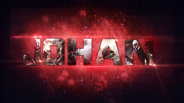 Johan text with game imagery
