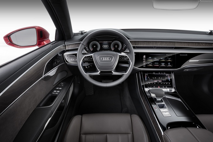 Audi A8 Interior 4K