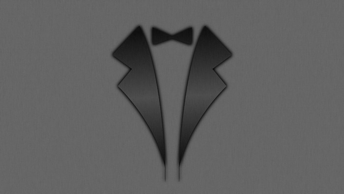 Tuxedo with Bowtie Logo