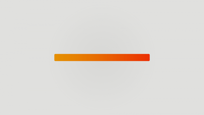 Orange and red gradient horizontal bar