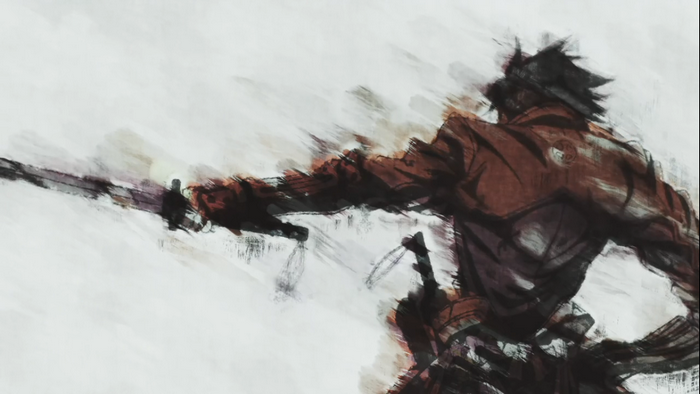 Yoichi Agiri from Drifters in action