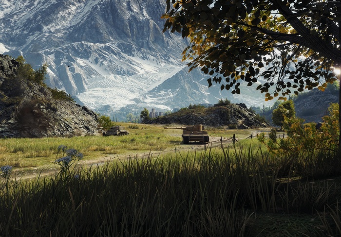 World of Tanks 1.0.2 4K nature graphics