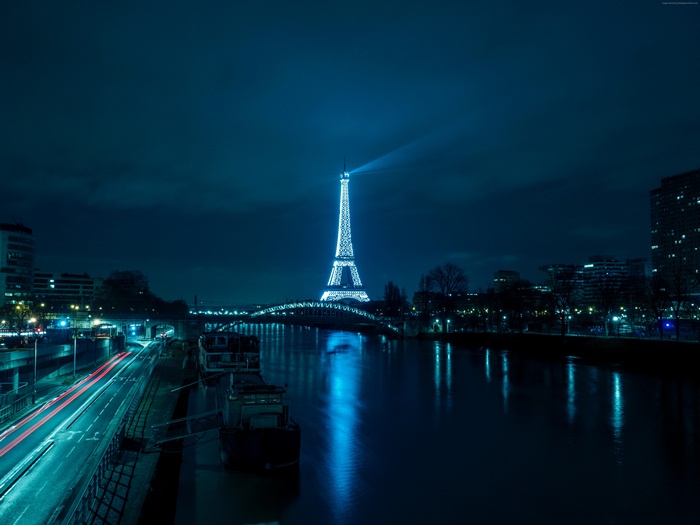 France, 5K, Eiffel Tower, Paris, 4K