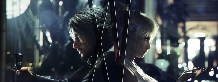 Noctis and Lunafreya from Final Fantasy XV
