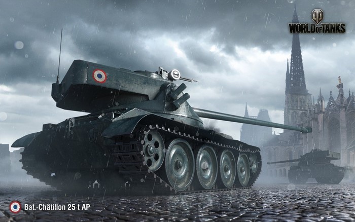 Bat.-Châtillon 25 t AP tank from World of Tanks