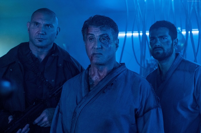 Sylvester Stallone and Dave Bautista from Escape Plan 2 Hades 4K