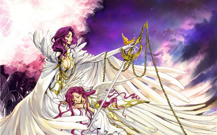Euphemia and Cornelia li Britannia from Code Geass