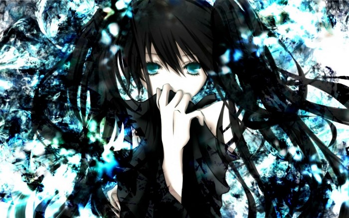 Black Rock Shooter anime character
