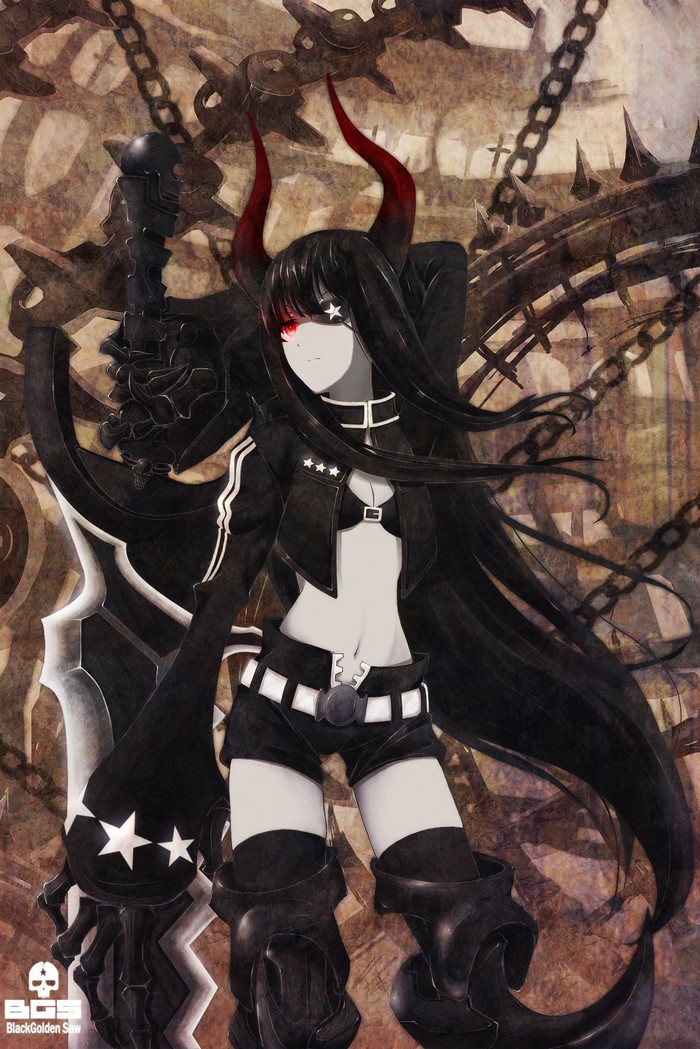 Black Rock Shooter with large sword