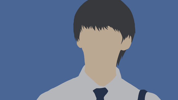 Illustration of a person from Aku no Hana