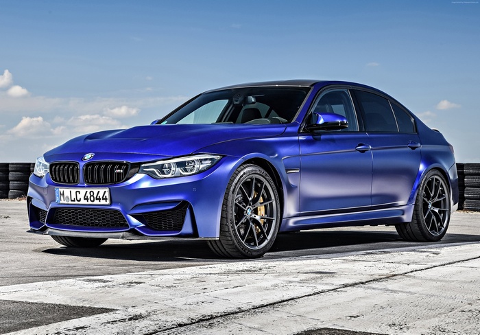 Blue BMW M3 CS Special-Edition 4K