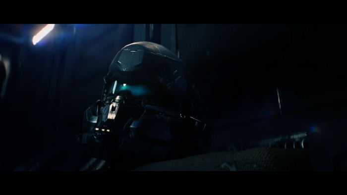 Master Chief helmet from Halo 5 Guardians