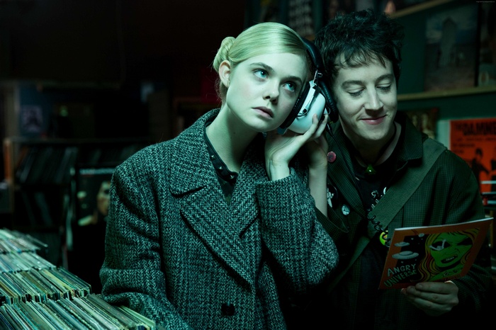 Elle Fanning and Alex Sharp in How to Talk to Girls at Parties