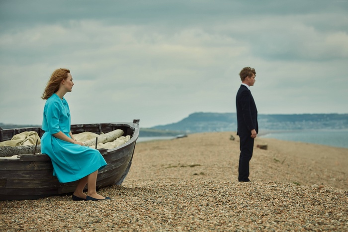 Saoirse Ronan and Billy Howle from On Chesil Beach