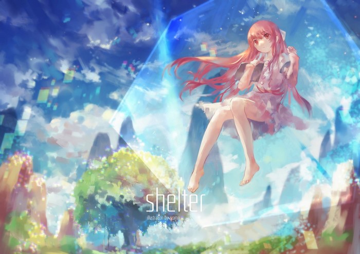 Rin Shelter illustration by azoma