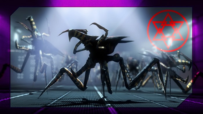 Starship Troopers Arachnids with Red Symbol