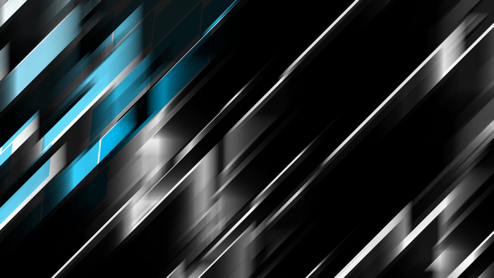 Abstract Blue and Black Diagonal Lines