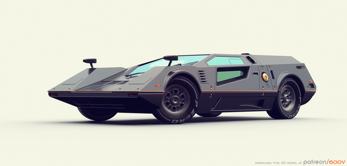 Concept car, 600v W46, automotive design