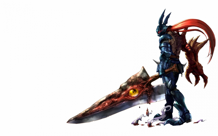 Nightmare from Soulcalibur holding a large sword