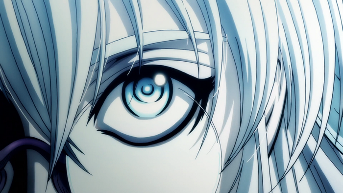 Olminu from Drifters close up eye