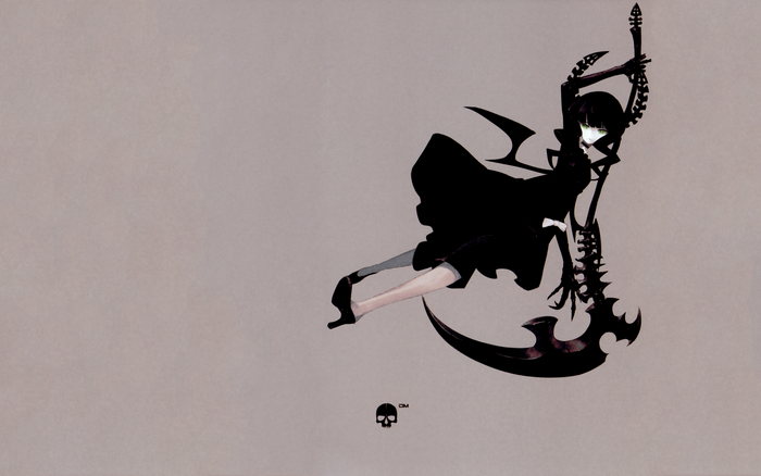 Dead Master from Black Rock Shooter with scythe