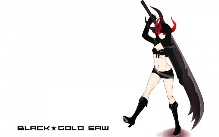 Black Gold Saw from Black Rock Shooter