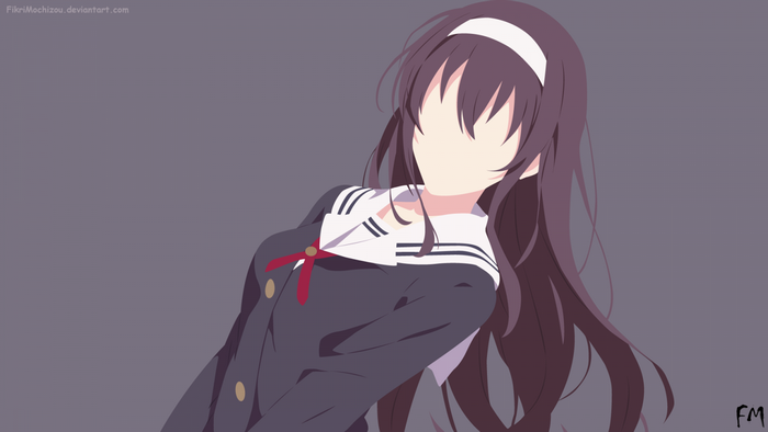 Kasumigaoka Utaha from Saenai Heroine no Sodatekata
