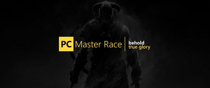 PC Master Race Behold True Glory The Elder Scrolls V Skyrim