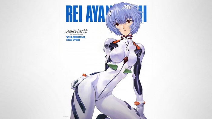 Rei Ayanami from Neon Genesis Evangelion