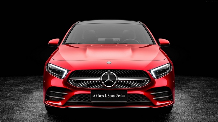 Mercedes-Benz A-Class L Sport Sedan 4K