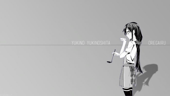 Yukino Yukinoshita from Yahari Ore no Seishun Love Comedy wa Machigatteiru illustration