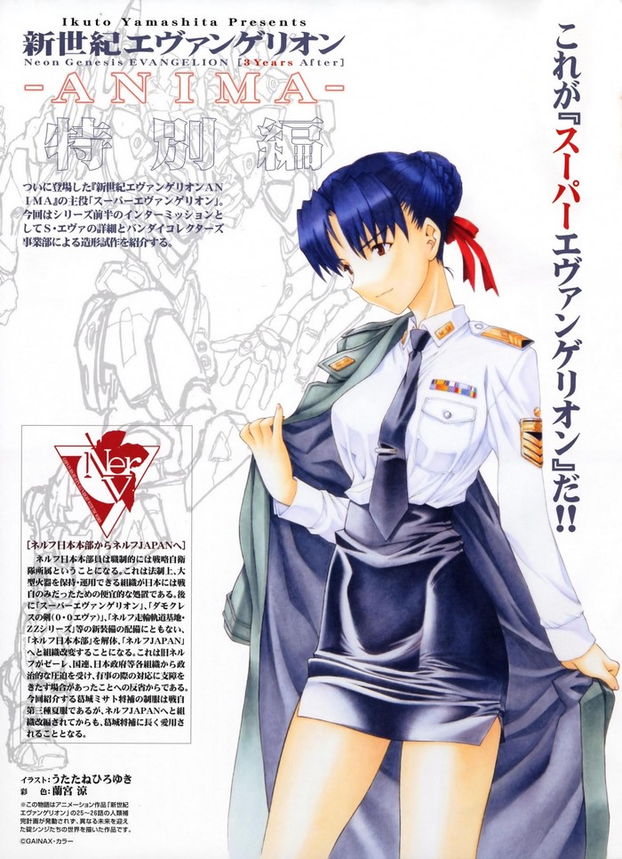 Misato Katsuragi from Neon Genesis Evangelion ANIMA