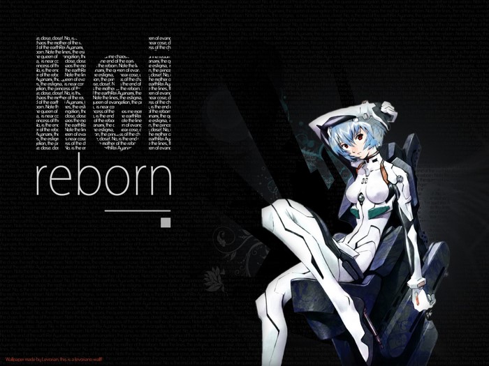 Rei Ayanami from Neon Genesis Evangelion