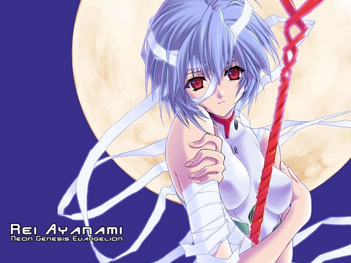 Rei Ayanami from Neon Genesis Evangelion
