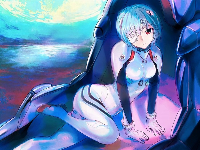 Rei Ayanami from Neon Genesis Evangelion