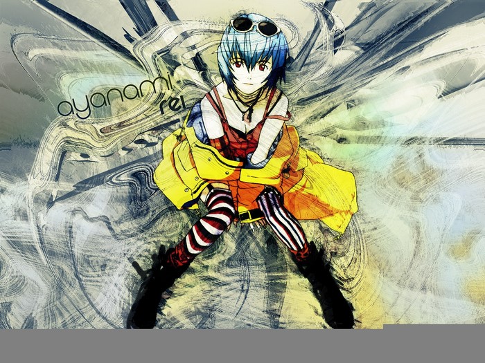Rei Ayanami from Neon Genesis Evangelion