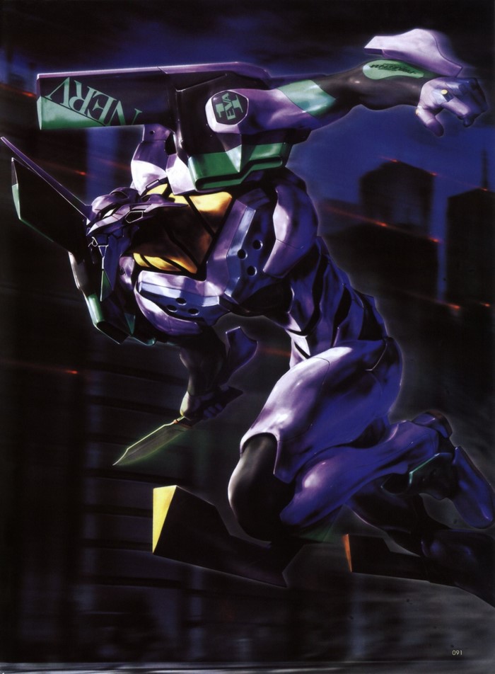 Evangelion Unit-01 from Neon Genesis Evangelion