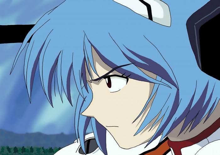 Rei Ayanami from Neon Genesis Evangelion