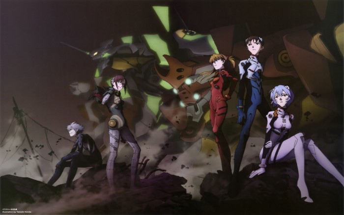 Neon Genesis Evangelion characters and Eva unit