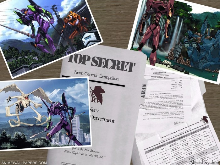 Neon Genesis Evangelion Top Secret Documents and Art