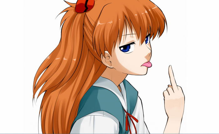 Asuka Langley Soryu from Neon Genesis Evangelion