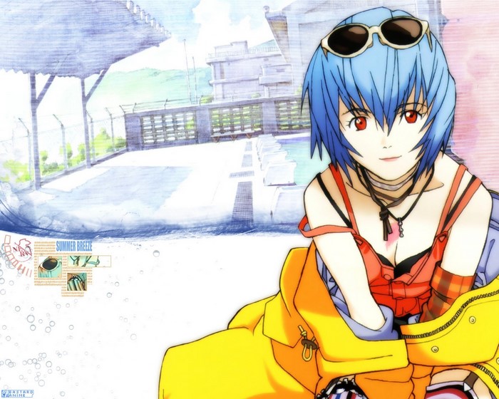 Rei Ayanami from Neon Genesis Evangelion
