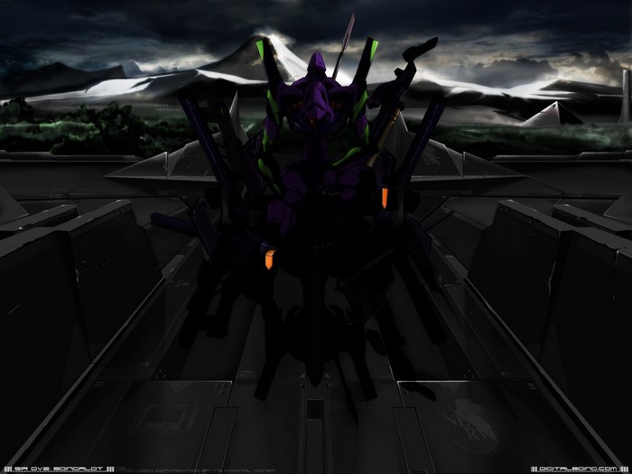 Evangelion Unit-01 from Neon Genesis Evangelion