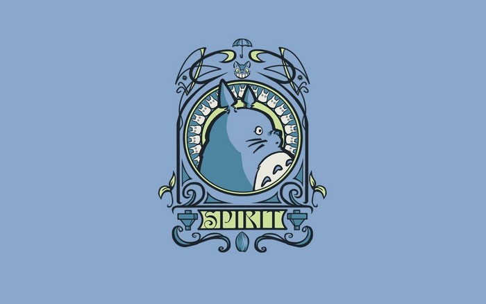 Totoro from My Neighbor Totoro logo