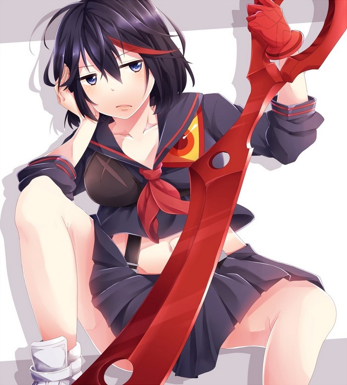 Ryuko Matoi from Kill la Kill with Scissor Blade