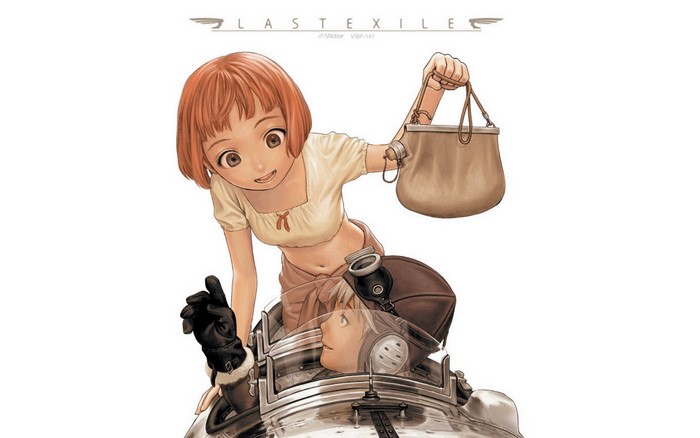 Last Exile illustration of Claus and Alviss
