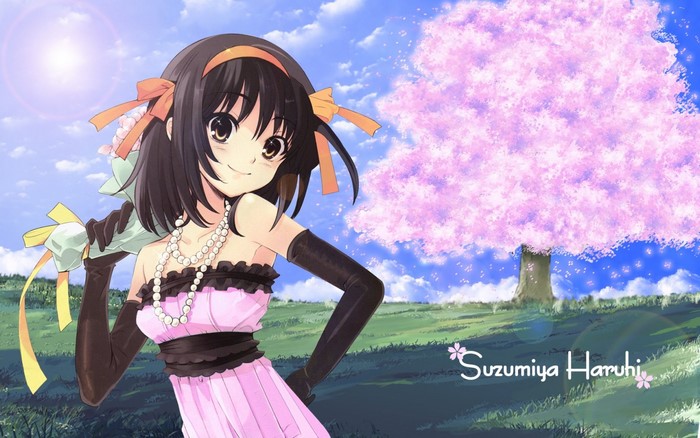 Haruhi Suzumiya from The Melancholy of Haruhi Suzumiya